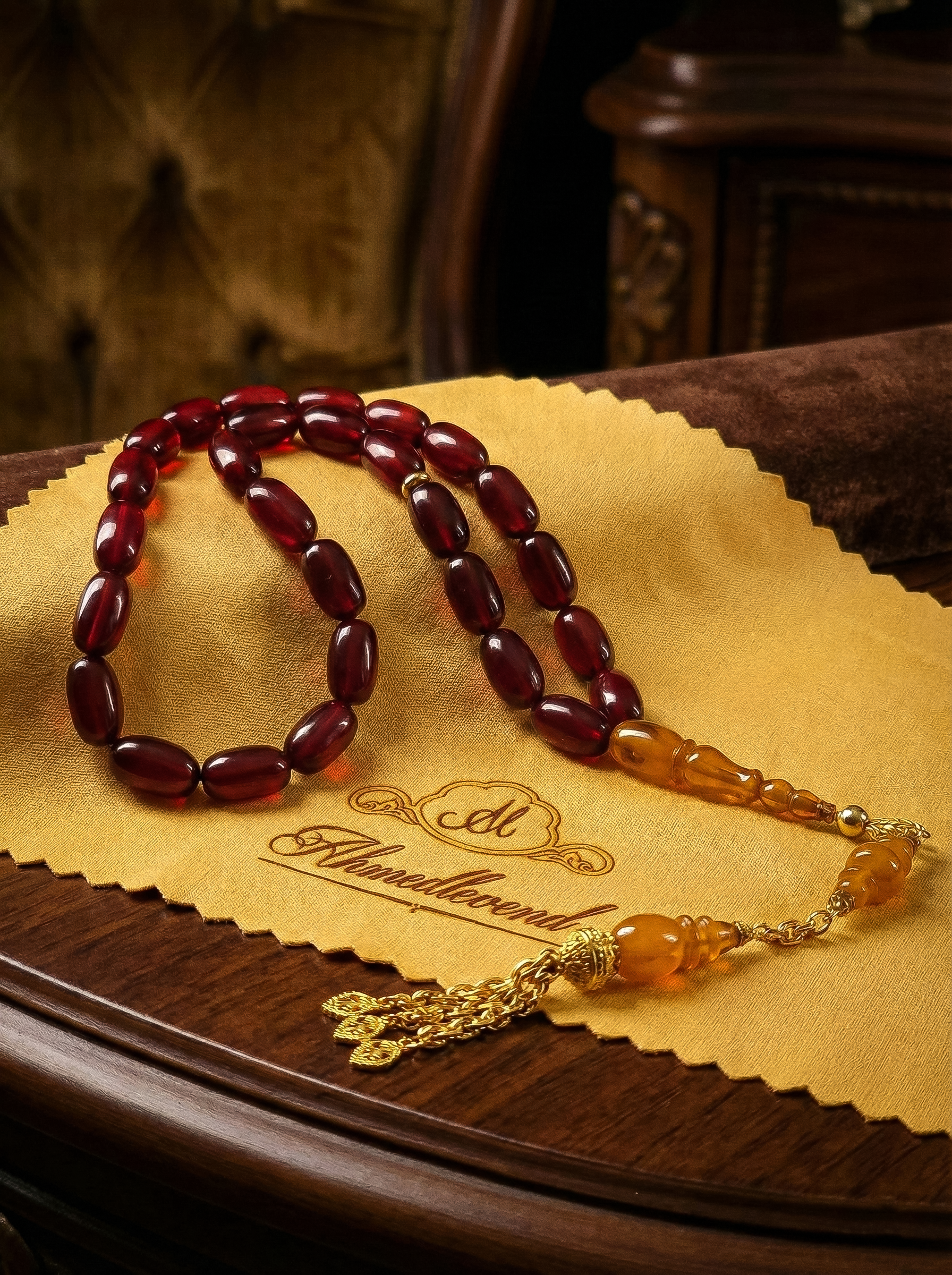 Osmanlı Sıkma Tesbih Ahmed Levend